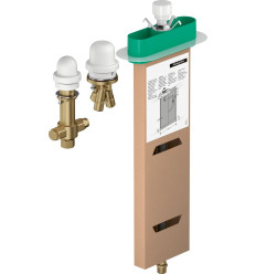 Zestaw podstawowy do 3-otworowej jednouchwytowej baterii na brzeg wanny, sBox Hansgrohe (13481180)