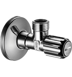 Zawór kątowy z mikrofiltrem, G 3/8 Chrom Hansgrohe (13904000)