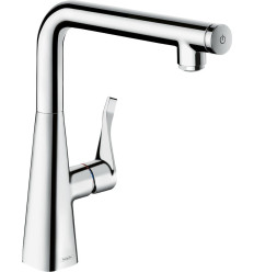 Jednouchwytowa bateria kuchenna 260, 1jet Chrom Metris Select M71 Hansgrohe (14847000)