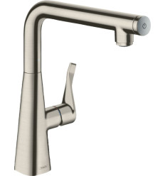 Jednouchwytowa bateria kuchenna 260, 1jet Stal Szlachetna Finish Metris Select M71 Hansgrohe (14847800)