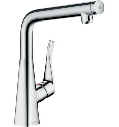 Jednouchwytowa bateria kuchenna 320, 1jet Chrom Metris Select M71 Hansgrohe (14883000)