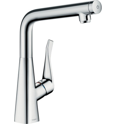 Jednouchwytowa bateria kuchenna 320, 1jet Chrom Metris Select M71 Hansgrohe (14883000)