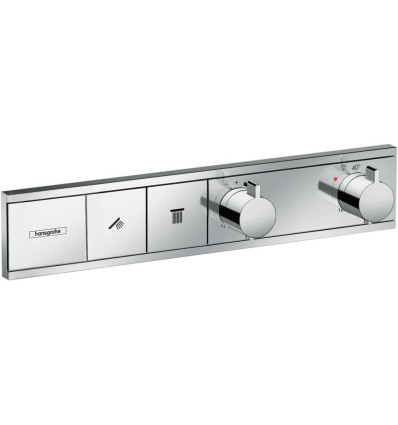 Bateria termostatyczna do 2 odbiorników, podtynkowa Chrom RainSelect Hansgrohe (15380000)