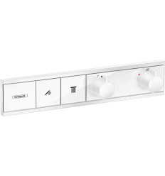Bateria termostatyczna do 2 odbiorników, podtynkowa Biały Matowy RainSelect Hansgrohe (15380700)