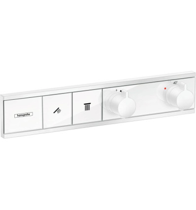 Bateria termostatyczna do 2 odbiorników, podtynkowa Biały Matowy RainSelect Hansgrohe (15380700)