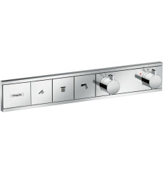 Bateria termostatyczna do 3 odbiorników, podtynkowa Chrom RainSelect Hansgrohe (15381000)