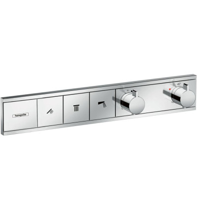 Bateria termostatyczna do 3 odbiorników, podtynkowa Chrom RainSelect Hansgrohe (15381000)