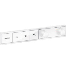 Bateria termostatyczna do 3 odbiorników, podtynkowa Biały Matowy RainSelect Hansgrohe (15381700)