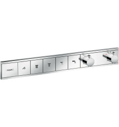 Bateria termostatyczna do 5 odbiorników, podtynkowa Chrom RainSelect Hansgrohe (15384000)
