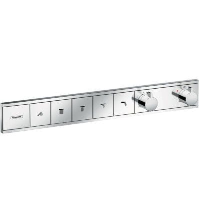 Bateria termostatyczna do 5 odbiorników, podtynkowa Chrom RainSelect Hansgrohe (15384000)