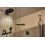 Bateria termostatyczna do 5 odbiorników, podtynkowa Czarny Matowy RainSelect Hansgrohe (15384670)