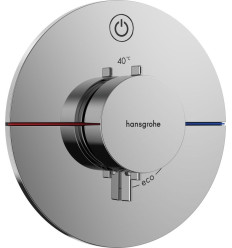 Bateria termostatyczna do 1 odbiornika, podtynkowa Chrom ShowerSelect Comfort S Hansgrohe (15553000)