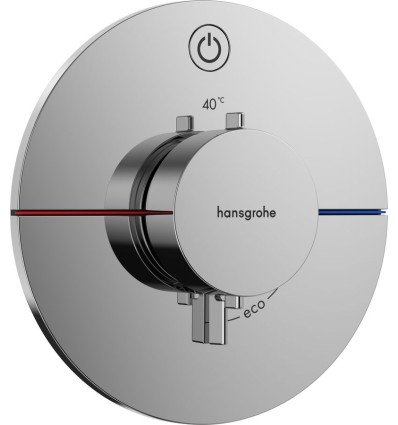 Bateria termostatyczna do 1 odbiornika, podtynkowa Chrom ShowerSelect Comfort S Hansgrohe (15553000)