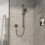 Bateria termostatyczna do 1 odbiornika, podtynkowa Brąz Szczotkowany ShowerSelect Comfort S Hansgrohe (15553140)