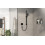 Bateria termostatyczna do 1 odbiornika, podtynkowa Czarny Matowy ShowerSelect Comfort S Hansgrohe (15553670)