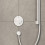 Bateria termostatyczna do 1 odbiornika, podtynkowa Biały Matowy ShowerSelect Comfort S Hansgrohe (15553700)