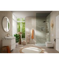 Bateria termostatyczna do 2 odbiorników, podtynkowa Brąz Szczotkowany ShowerSelect Comfort S Hansgrohe (15554140)