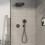 Bateria termostatyczna do 2 odbiorników, podtynkowa Czarny Chrom Szczotkowany ShowerSelect Comfort S Hansgrohe (15554340)