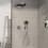 Bateria termostatyczna do 2 odbiorników zgodna z normą EN 1717, podtynkowa Chrom ShowerSelect Comfort S Hansgrohe (15556000)