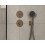 Zawór odcinający do 3 odbiorników, podtynkowy Brąz Szczotkowany ShowerSelect Comfort S Hansgrohe (15558140)