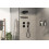 Zawór odcinający do 3 odbiorników, podtynkowy Czarny Matowy ShowerSelect Comfort S Hansgrohe (15558670)