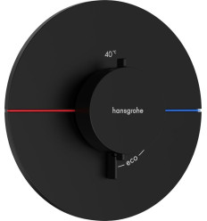 Bateria termostatyczna, podtynkowa Czarny Matowy ShowerSelect Comfort S Hansgrohe (15559670)