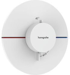Bateria termostatyczna, podtynkowa Biały Matowy ShowerSelect Comfort S Hansgrohe (15559700)