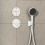 Bateria termostatyczna, podtynkowa Biały Matowy ShowerSelect Comfort S Hansgrohe (15559700)