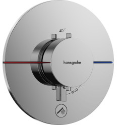 Bateria termostatyczna do 1 odbiornika z dodatkowym wyjściem, podtynkowa Chrom ShowerSelect Comfort S Hansgrohe (15562000)