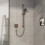 Bateria termostatyczna do 1 odbiornika podtynkowa Brąz Szczotkowany ShowerSelect Comfort E Hansgrohe (15571140)