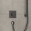 Bateria termostatyczna do 1 odbiornika podtynkowa Czarny Chrom Szczotkowany ShowerSelect Comfort E Hansgrohe (15571340)