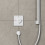 Bateria termostatyczna do 1 odbiornika podtynkowa Biały Matowy ShowerSelect Comfort E Hansgrohe (15571700)