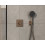 Bateria termostatyczna do 2 odbiorników podtynkowa Brąz Szczotkowany ShowerSelect Comfort E Hansgrohe (15572140)