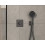 Bateria termostatyczna do 2 odbiorników, podtynkowa Czarny Chrom Szczotkowany ShowerSelect Comfort E Hansgrohe (15572340)