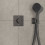 Bateria termostatyczna do 2 odbiorników, podtynkowa Czarny Chrom Szczotkowany ShowerSelect Comfort E Hansgrohe (15572340)