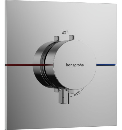 Bateria termostatyczna, podtynkowa Chrom ShowerSelect Comfort E Hansgrohe (15574000)