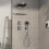 Bateria termostatyczna, podtynkowa Chrom ShowerSelect Comfort E Hansgrohe (15574000)
