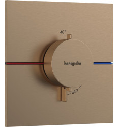 Bateria termostatyczna, podtynkowa Brąz Szczotkowany ShowerSelect Comfort E Hansgrohe (15574140)