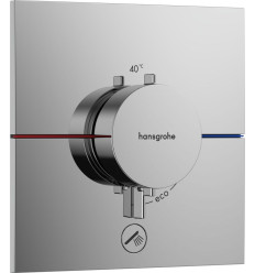 Bateria termostatyczna do 1 odbiornika z dodatkowym wyjściem, podtynkowa Chrom ShowerSelect Comfort E Hansgrohe (15575000)