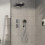 Bateria termostatyczna do 1 odbiornika z dodatkowym wyjściem podtynkowa Chrom ShowerSelect Comfort E Hansgrohe (15575000)
