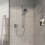 Bateria termostatyczna do 1 odbiornika podtynkowa Chrom ShowerSelect Comfort Q Hansgrohe (15581000)