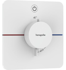 Bateria termostatyczna do 1 odbiornika, podtynkowa Biały Matowy ShowerSelect Comfort Q Hansgrohe (15581700)