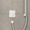 Bateria termostatyczna do 1 odbiornika podtynkowa Biały Matowy ShowerSelect Comfort Q Hansgrohe (15581700)