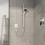 Bateria termostatyczna do 1 odbiornika podtynkowa Biały Matowy ShowerSelect Comfort Q Hansgrohe (15581700)