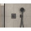 Bateria termostatyczna do 2 odbiorników, podtynkowa Czarny Chrom Szczotkowany ShowerSelect Comfort Q Hansgrohe (15583340)