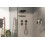Zawór odcinający do 3 odbiorników podtynkowy Brąz Szczotkowany ShowerSelect Comfort Q Hansgrohe (15587140)