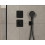 Zawór odcinający do 3 odbiorników podtynkowy Czarny Matowy ShowerSelect Comfort Q Hansgrohe (15587670)