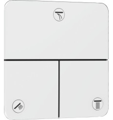 Zawór odcinający do 3 odbiorników, podtynkowy Biały Matowy ShowerSelect Comfort Q Hansgrohe (15587700)