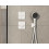Zawór odcinający do 3 odbiorników podtynkowy Biały Matowy ShowerSelect Comfort Q Hansgrohe (15587700)