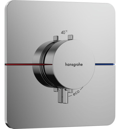 Bateria termostatyczna podtynkowa Chrom ShowerSelect Comfort Q Hansgrohe (15588000)